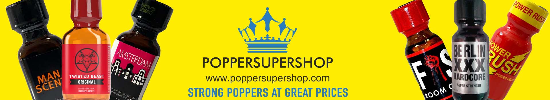 Poppers for sale