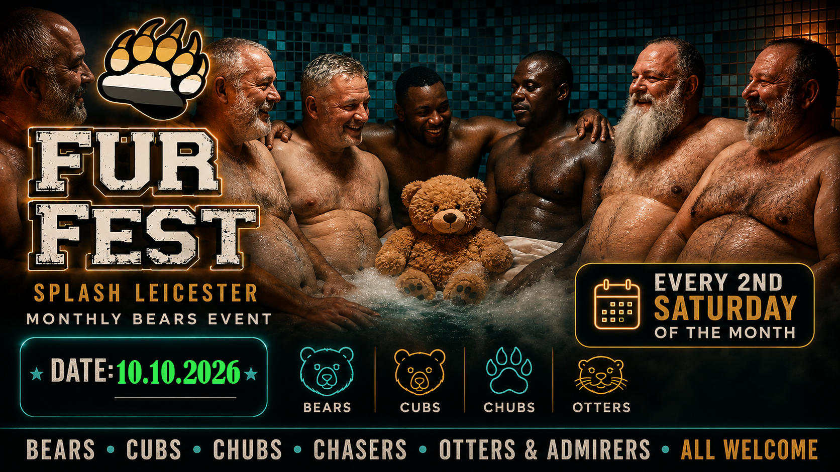 3 event card bears